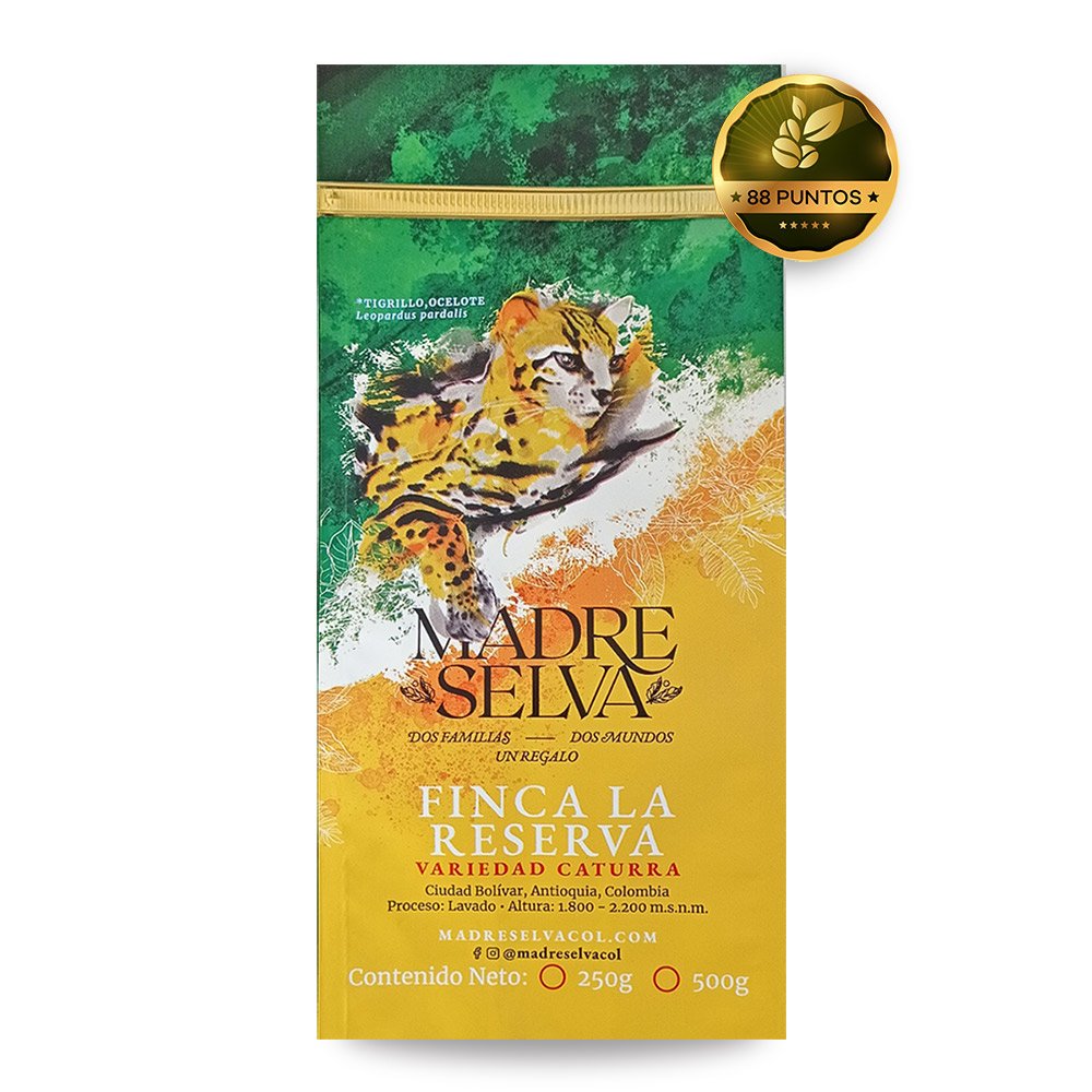 La Reserva de Madre Selva · café de especialidad colombiano (Antioquia)