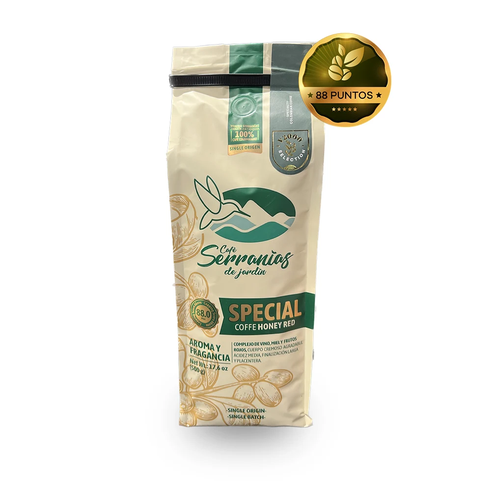 V2000 de Serranías de Jardín · café de especialidad colombiano (Antioquia)