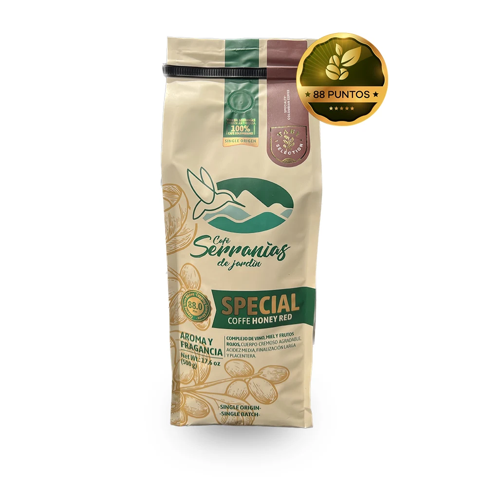 Tabi de Serranías de Jardín · café de especialidad colombiano (Antioquia)