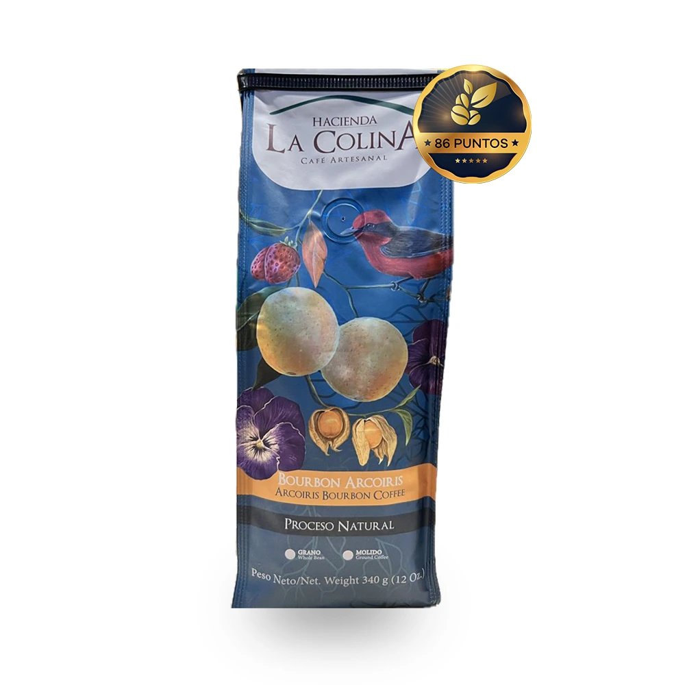 Bourbon Arcoíris de Hacienda La Colina · café de especialidad colombiano (Risaralda)