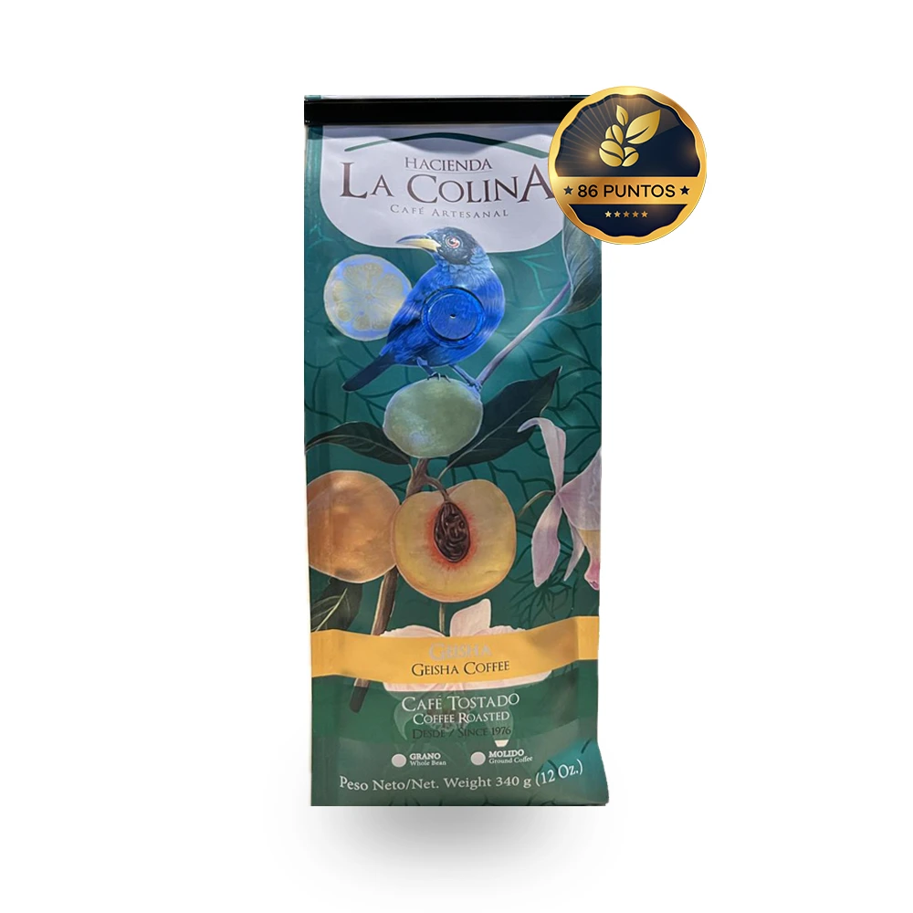 Geisha de Hacienda La Colina · café de especialidad colombiano (Risaralda)