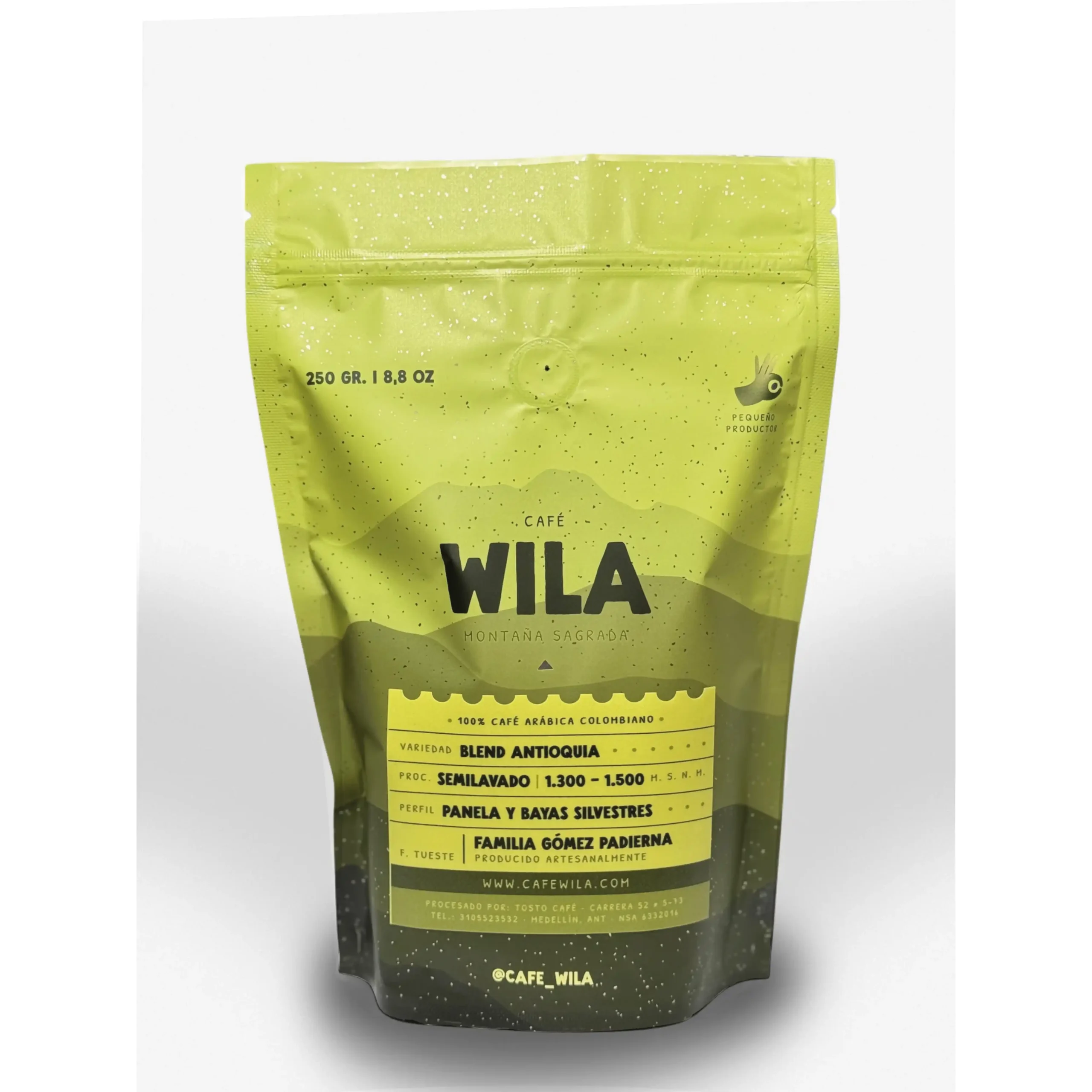 Blend Antioquia de Wila · café de especialidad colombiano (Antioquia)
