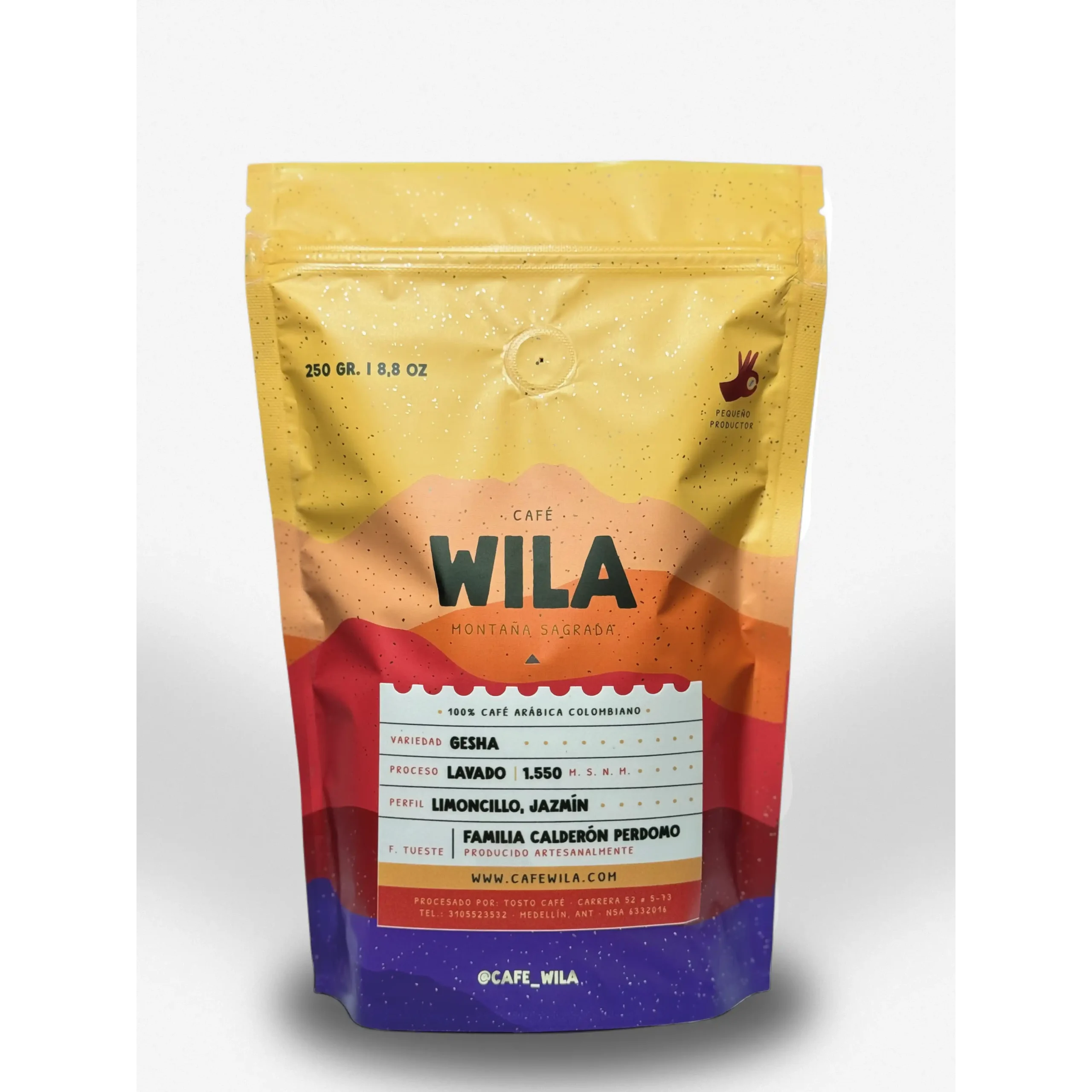 Gesha de Wila · café de especialidad colombiano (Huila)