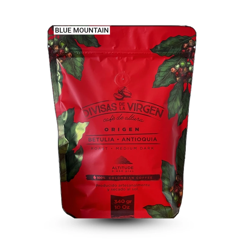 Blue Mountain de Divisas de la Virgen · café de especialidad colombiano (Antioquia)